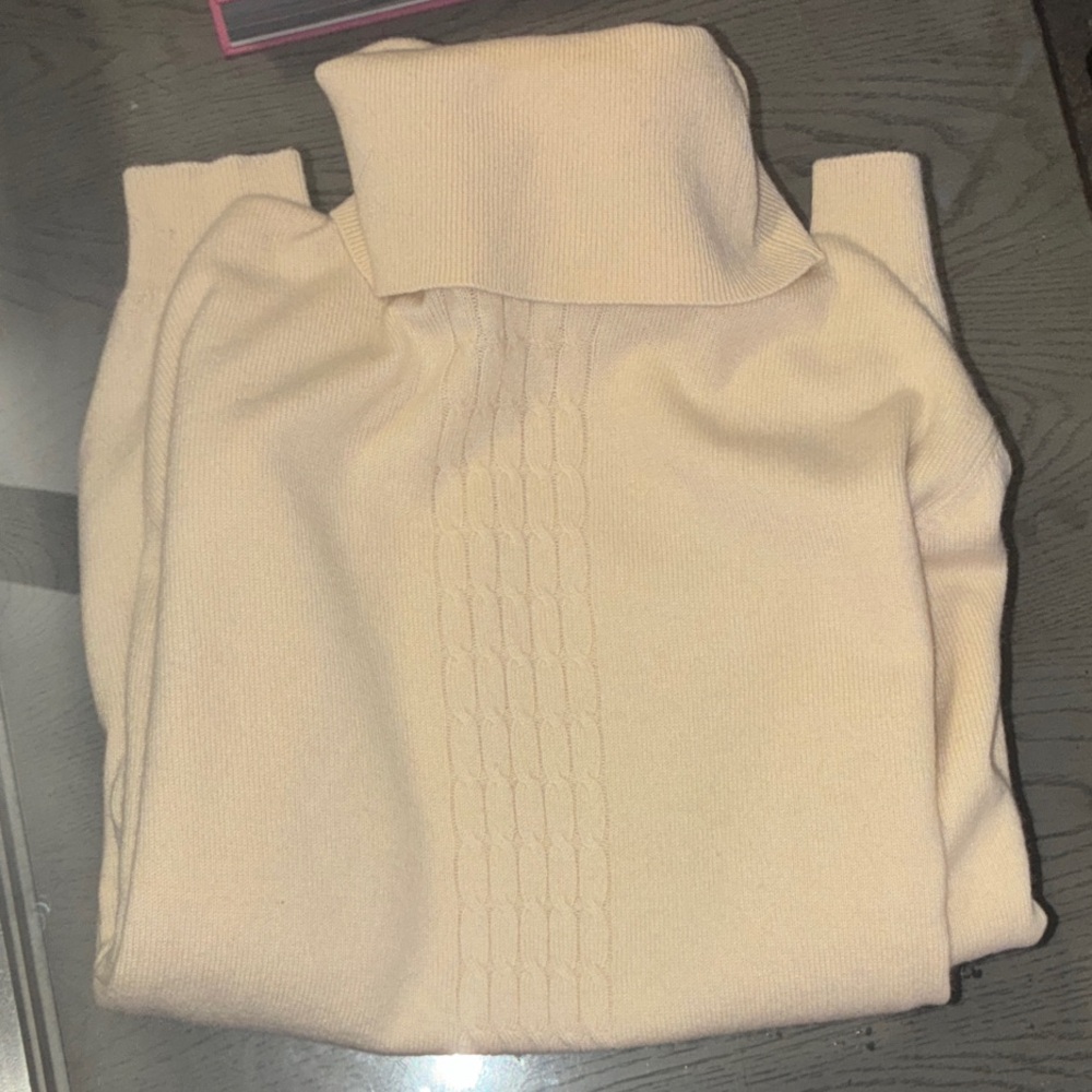 Talbots Cashmere Turtleneck Sweater